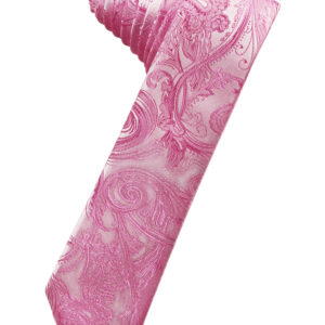 Watermelon Tapestry Skinny Self tie Windsor