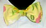 Pineapple Yellow Tropical Print Bow tie