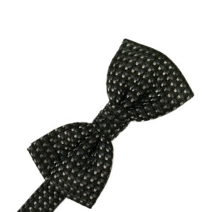 Asphalt Venetian Bow tie