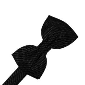 Black Venetian Bow tie