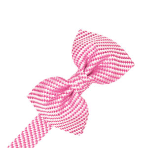 Bubblegum Venetian Bow tie