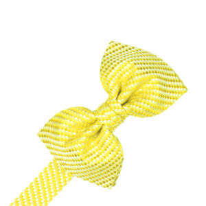 Lemon Venetian Bow tie