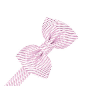 Pink Venetian Bow tie