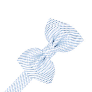 Powder blue Venetian Bow tie
