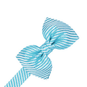 Turquoise Venetian Bow tie