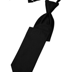 Black Venetian Pretied Windsor