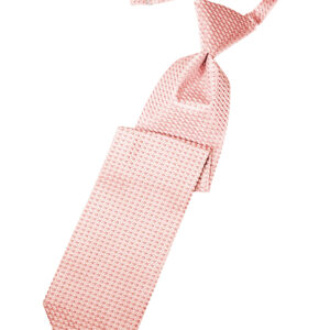 Coral Venetian Pretied Windsor