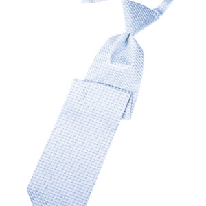 Powder Blue Venetian Pretied Windsor
