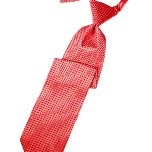 Red Venetian Pretied Windsor