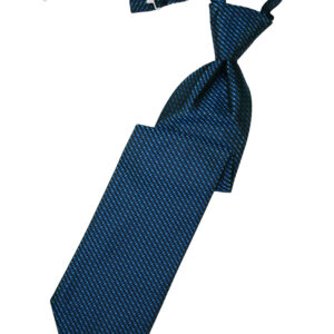 Royal Blue Venetian Pretied Windsor