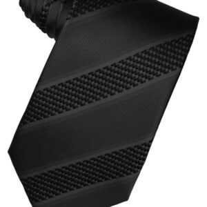 Black Venetian Striped Windsor