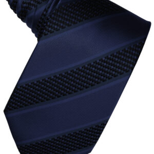 Navy Venetian Striped Windsor