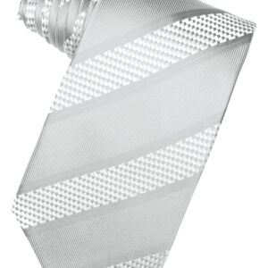 Platinum Venetian Striped Windsor