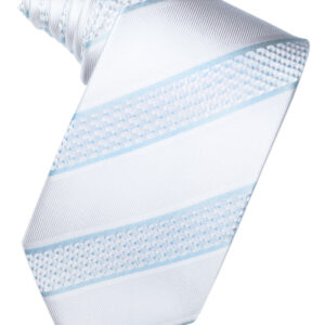Powder Blue Venetian Striped Windsor