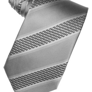 Silver Venetian Striped Windsor
