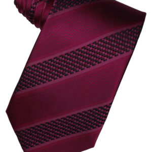 Wine Venetian Striped Windsor