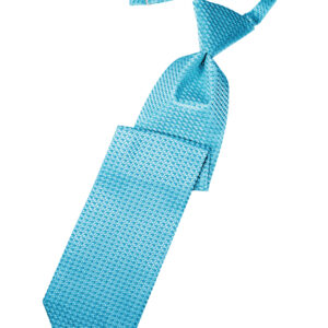Turquoise Venetian Pretied Windsor