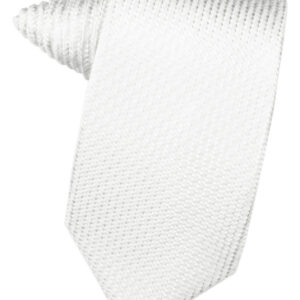 White Venetian Windsor tie