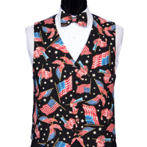 American Small Flags Vest