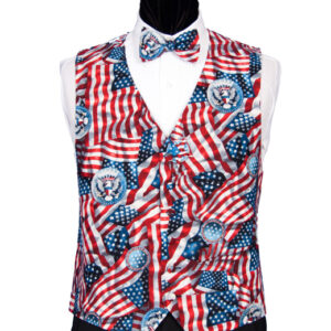 American Seal and Flag Vest