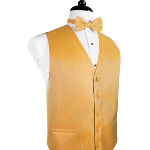 Mandarin Herringbone Vest