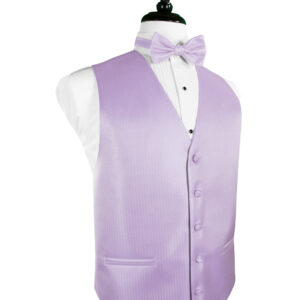 Pastel Lavender Herringbone Vest