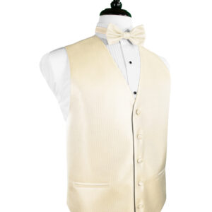 Sand Herringbone Vest