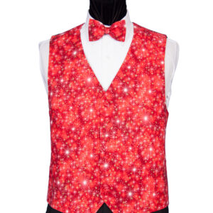 Stars in a Red Sky Vest