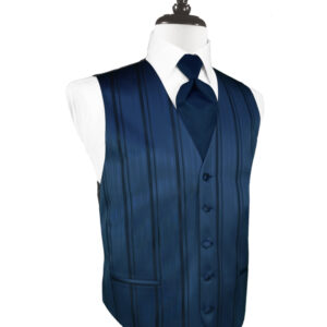 Peacock Striped Vest
