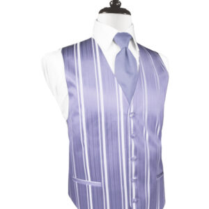 Periwinkle Striped Vest