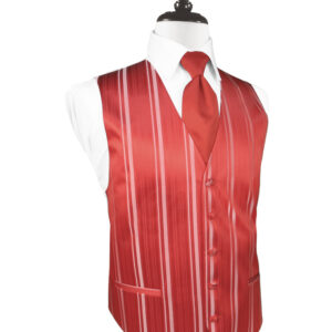 Persimmon Striped Vest