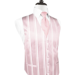 Pink Striped Vest