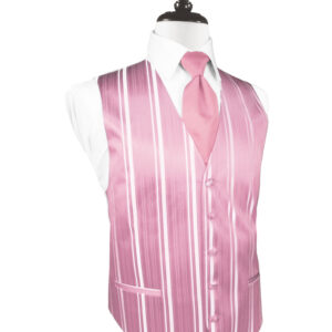 Rose Petal Striped Vest