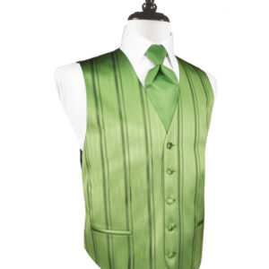 Sage Striped Vest
