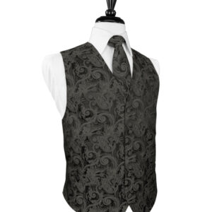 Charcoal Tapestry Vest
