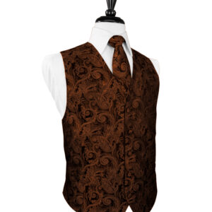 Cognac Tapestry Vest