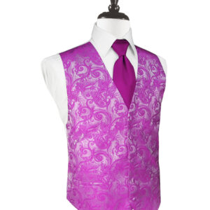 Fuchsia Tapestry Vest