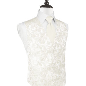 Ivory Tapestry Vest