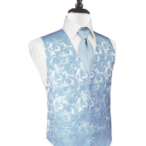 Light blue Tapestry Vest