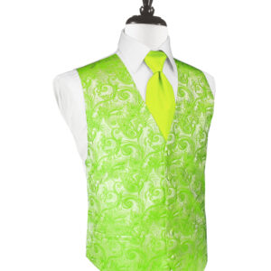 Lime Tapestry Vest