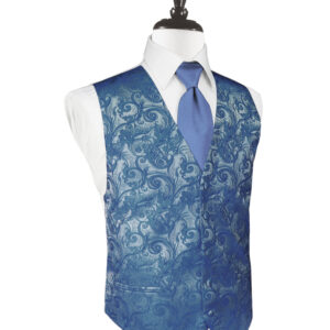 Periwinkle Tapestry Vest