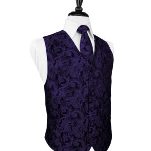 Purple Tapestry Vest