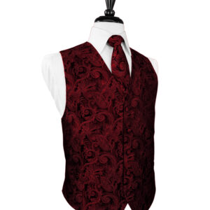 Scarlet Tapestry Vest