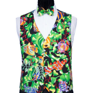 Aquarium Tropical Print Vest